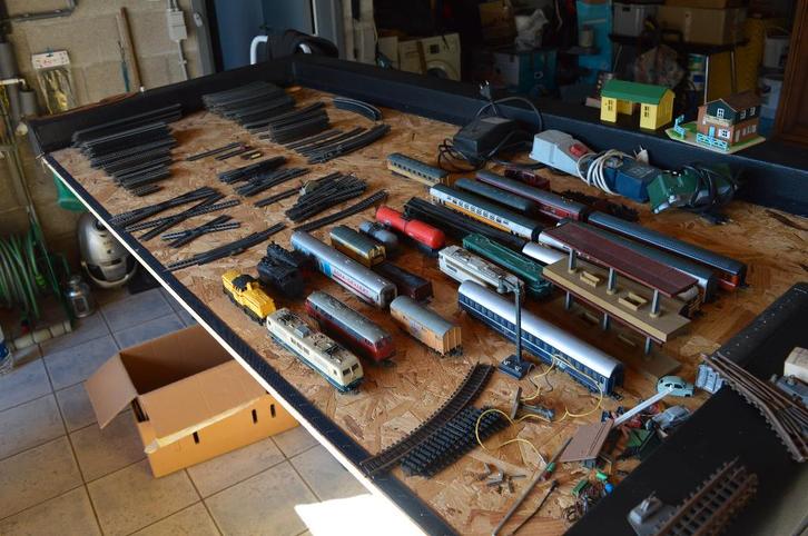 LIMA-trein, Hobby en Vrije tijd, Modeltreinen | H0, Gebruikt, Treinset, Lima, Ophalen