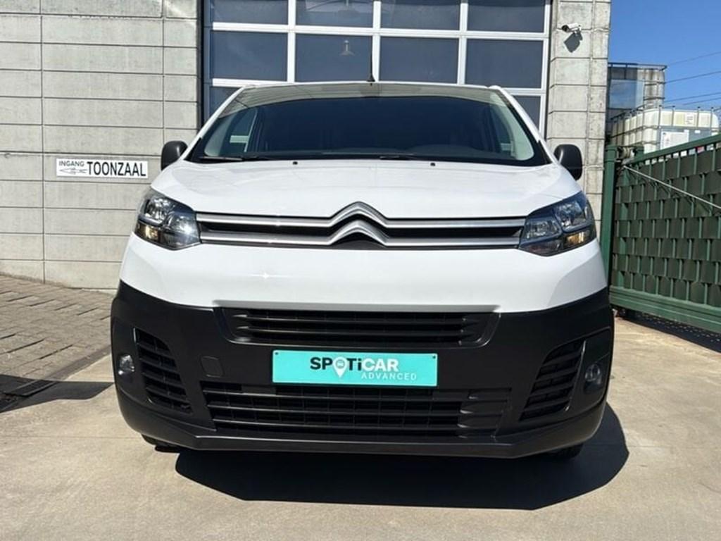 Citroen Jumpy 3 zitplaatsen, navigatie,camera+sensoren acht, Monovolume, 164 g/km, Wit, 100 pk
