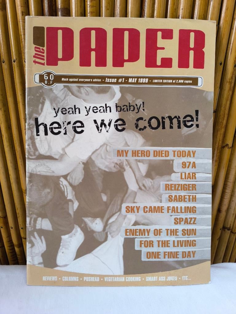 The Paper #1 Goodlife Recordings 1999, Liar, Pushead, H8000, Ophalen of Verzenden, 1990 - 1999, Gebruikt, Overige formaten