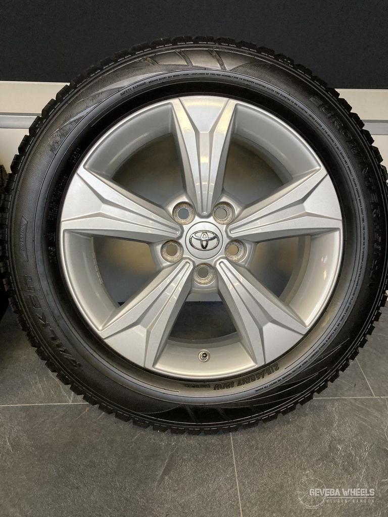 17” originele Toyota C-hr velgen + winterbanden 5x114.3 TPMS, Pneus et Jantes, Véhicule de tourisme, -, 17 pouces