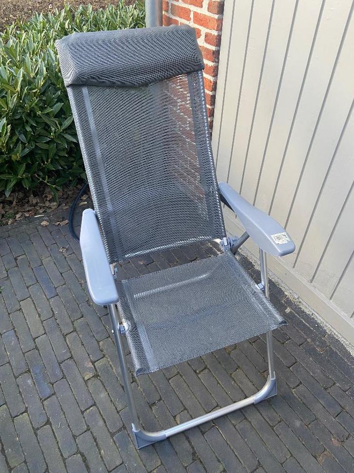 4 x Obelink Obelix 011 standenstoel kampeerstoel, Caravanes & Camping, Meubles de camping, Comme neuf, Chaise de camping, Enlèvement