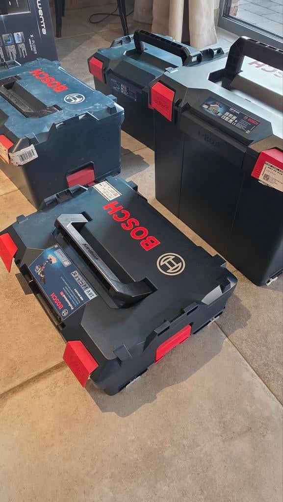 Sortimo L-BOXX (136, 238, 374)  3 Neuves et 3 Occasion, Bricolage & Construction, Enlèvement ou Envoi