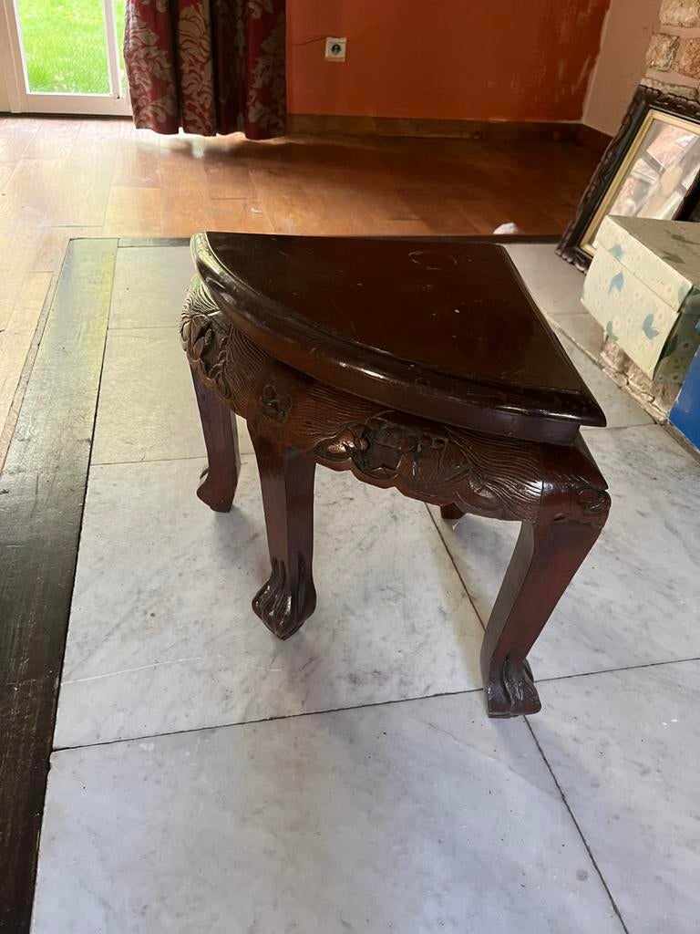 Antieken Chinees hoektafel piëdestal, Ophalen