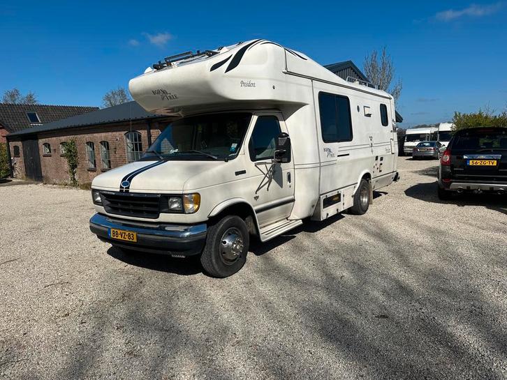 Bornfree/ president Ford E350, Caravans en Kamperen, Mobilhomes, Bedrijf, tot en met 4, Alkoof, Ford, Ford, Diesel, Automaat, Standaard zit