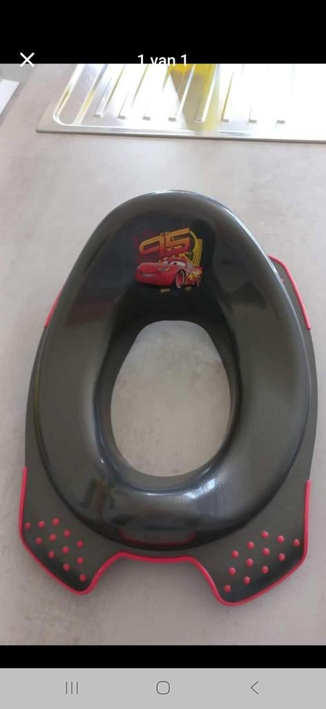 Wc bril van cars, Ophalen