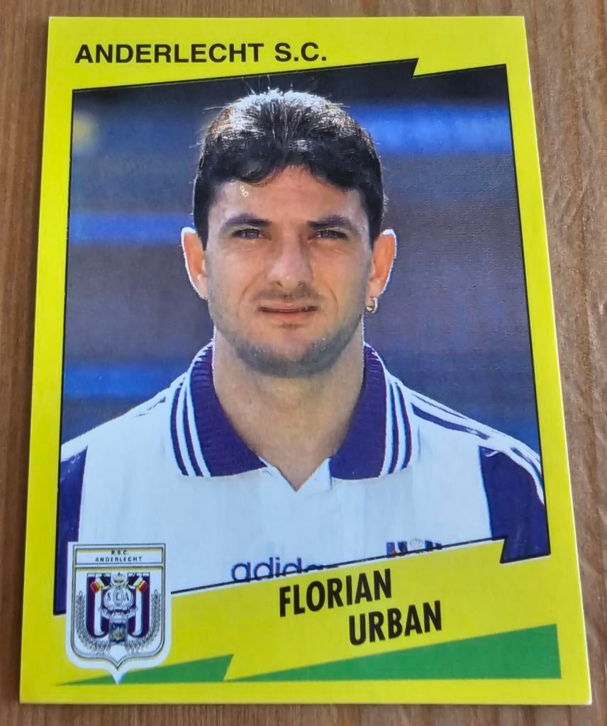 Panini Football 98 #35 Florian Urban SC Anderlecht Voetbal, Ophalen of Verzenden, Zo goed als nieuw, Sticker