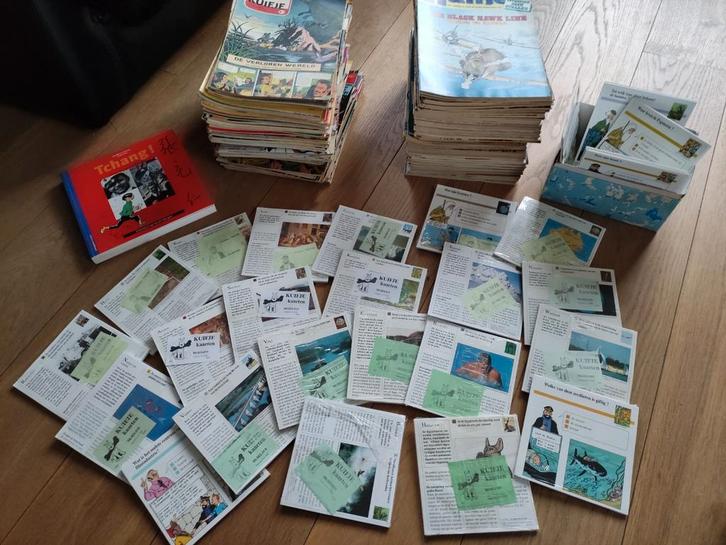 UN ÉNORME LOT DE TINTIN, Collections, Personnages de BD, Tintin, Enlèvement ou Envoi