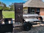 BBQ trailer - smoker, Tuin en Terras, Houtskoolbarbecues, Ophalen, Gebruikt, Sebar, Met accessoires