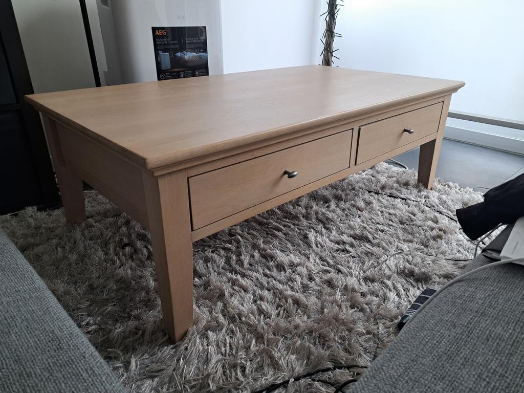 Eiken salontafel (landelijke stijl), Enlèvement