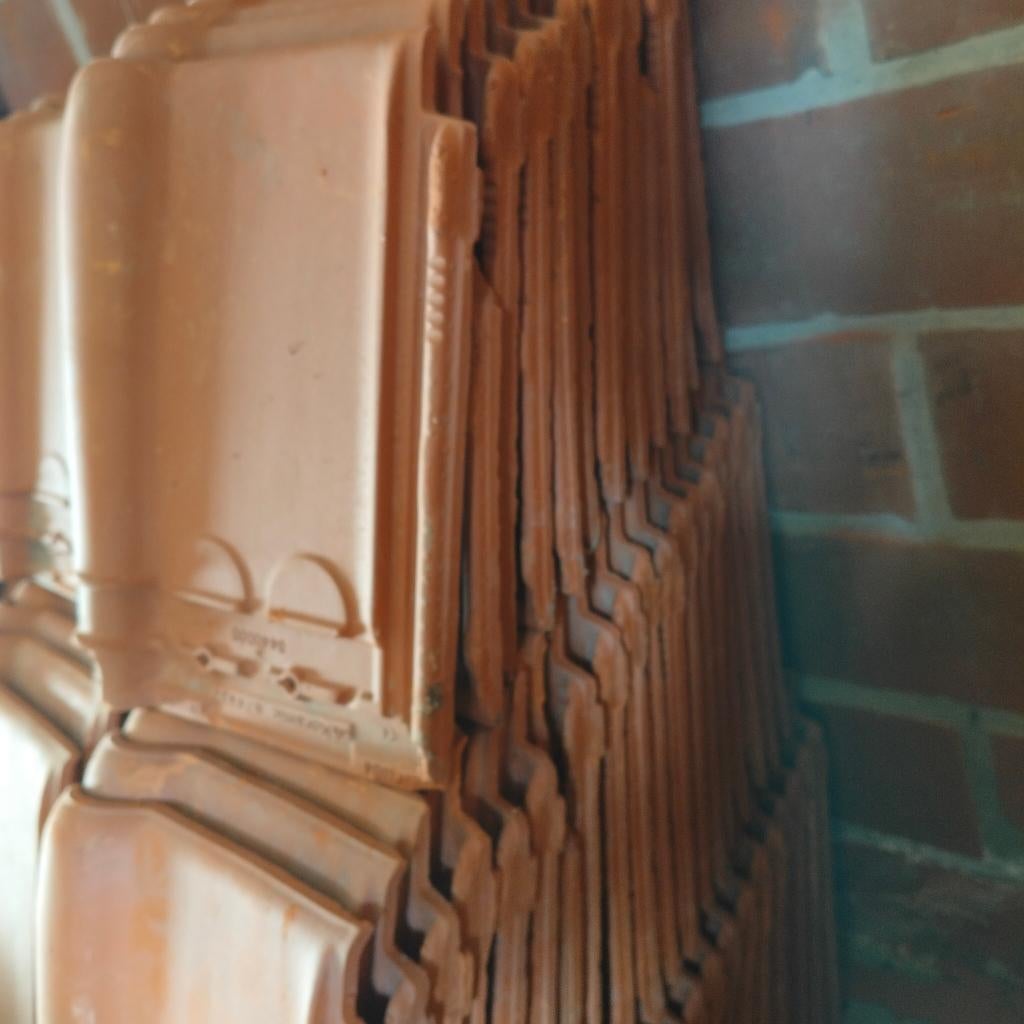 KORAMIC "STORMPAN" + HULPSTUKKEN - NIEUW (overschot)., Ophalen, Steen of Klei, Nieuw, 5 tot 10 m²