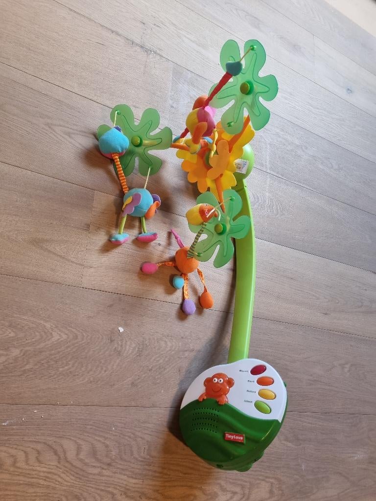 Tiny Love boxmobiel, Kinderen en Baby's, Ophalen, Gebruikt, Rond