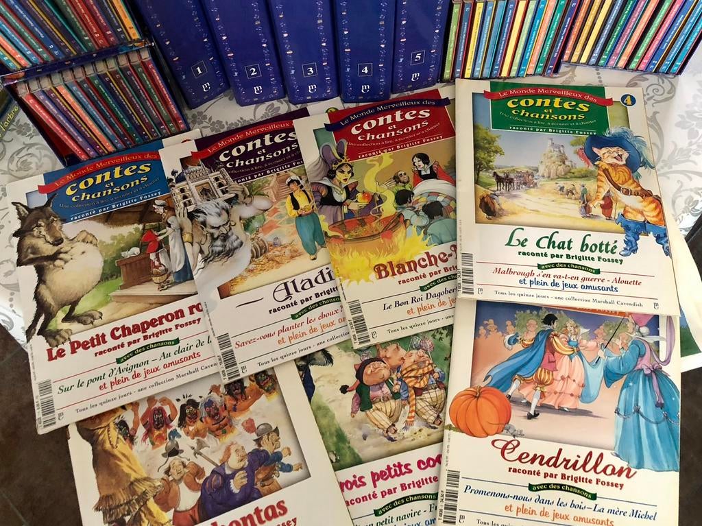 Le monde merveilleux des contes et chansons, Livres, Garçon ou Fille, Enlèvement ou Envoi, Utilisé, Contes (de fées)