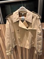 Burberry Cropped Tropical Gabardine Mayfair Trench Coat, Kleding | Dames, Ophalen of Verzenden, Zo goed als nieuw, Maat 38/40 (M)