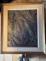 Abstract / modern schilderij – warme aardetinten, Ophalen