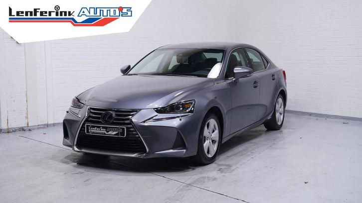 Lexus IS 300 300h Hybrid Navi Leder Clima Led koplampen PDC, Auto's, Lexus, Bedrijf, IS, ABS, Airbags, Alarm, Bluetooth, Climate control
