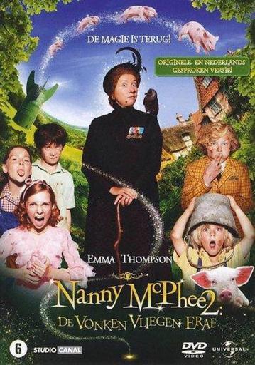 Nanny McPhee 2 De Vonken Vliegen Eraf (2010) Dvd, CD & DVD, DVD | Aventure, Utilisé, À partir de 6 ans, Enlèvement ou Envoi