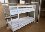 stapelbed Ikea Wit, 90 cm, Enlèvement, Utilisé, Lits superposés