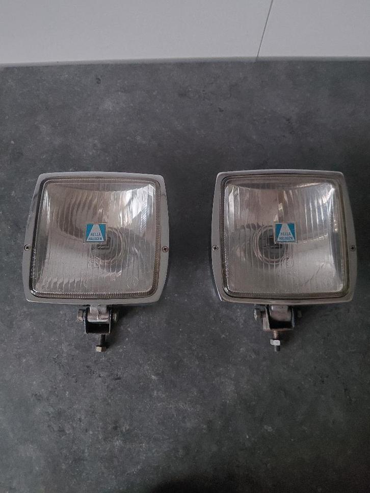 Set Hella 149 Mistlampen / Verstralers Oldtimer, Auto-onderdelen, Verlichting, Alfa Romeo, Mercedes-Benz, Oldtimer onderdelen