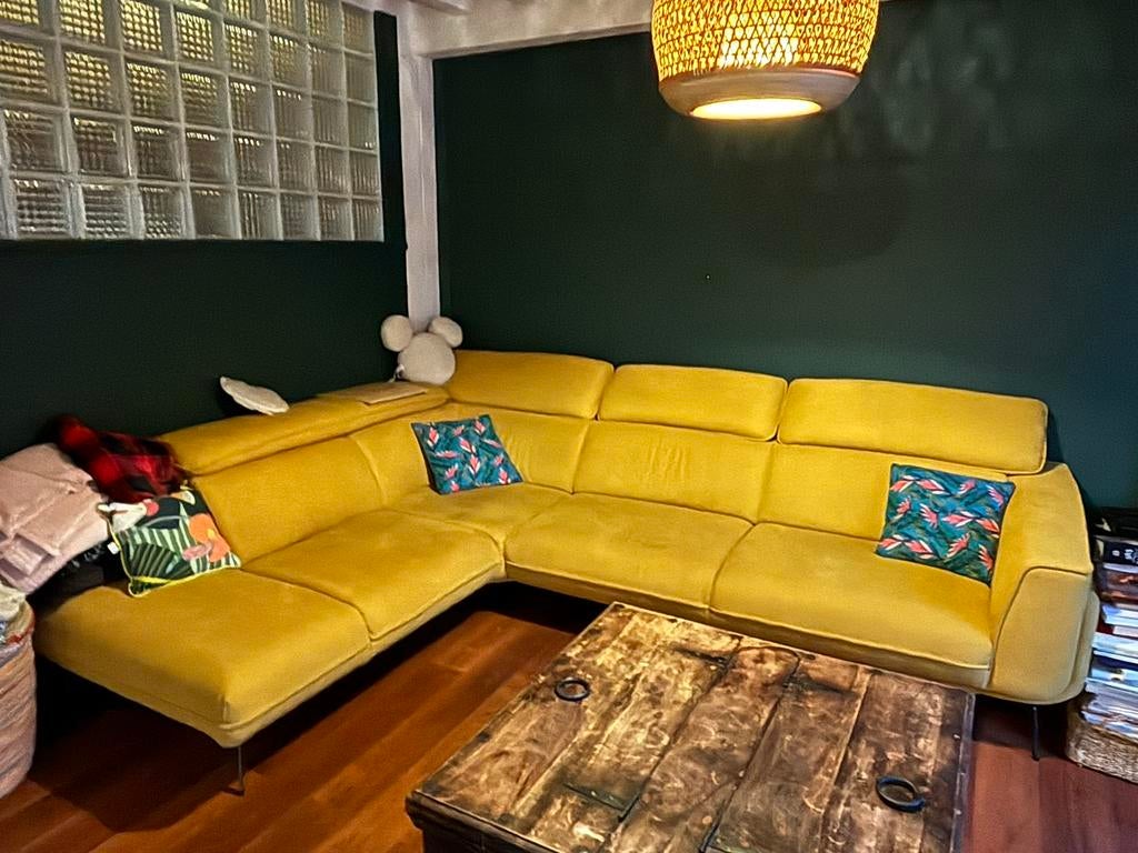 Canapé en L Xoon 5 places, Enlèvement, Utilisé, Tissus