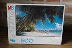 MB puzzle Voyage Seychellen 500 stukjes, Hobby en Vrije tijd, Ophalen of Verzenden, 500 t/m 1500 stukjes, Nieuw, Legpuzzel
