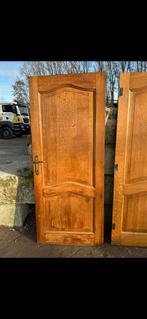 Eiken deuren, Doe-het-zelf en Bouw, Deuren en Vliegenramen, Ophalen, Gebruikt, Hout, Binnendeur