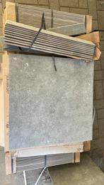 NIEUWE vloertegels grijs 60x60 cm, Doe-het-zelf en Bouw, Ophalen, 60 cm of meer, Nieuw, 10 m² of meer