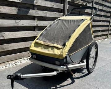 Croozer kid for 2, 60 à 80 kg, Pliable, Croozer, Enlèvement