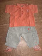 setje: broek, polo en sokjes, merk: petit filou & mexx, Kinderen en Baby's, Babykleding | Maat 62, Ophalen of Verzenden, Gebruikt