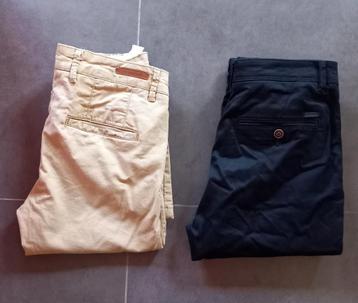 Pantalon long - jean taille 28 (4€/pièce, les deux ensemble 