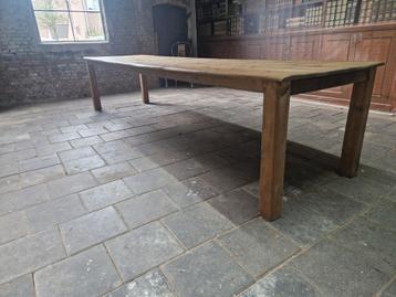 Franse tafel, boerentafel, kasteeltafel., doorleefde tafel  beschikbaar voor biedingen