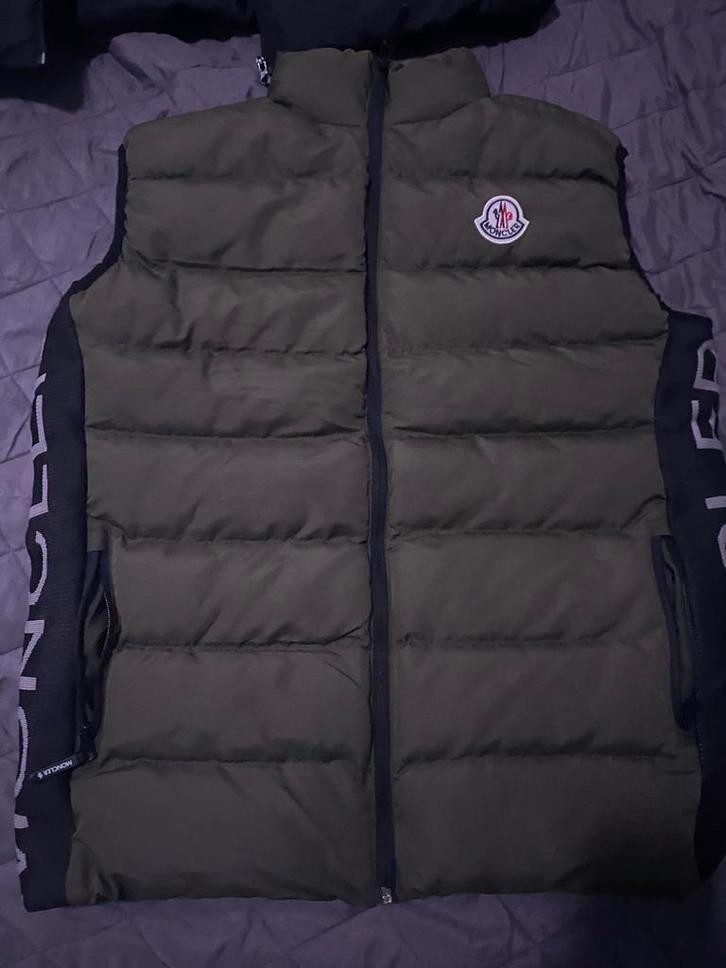Moncler bodywarmer, Kleding | Heren, Bodywarmers, Zo goed als nieuw, Ophalen