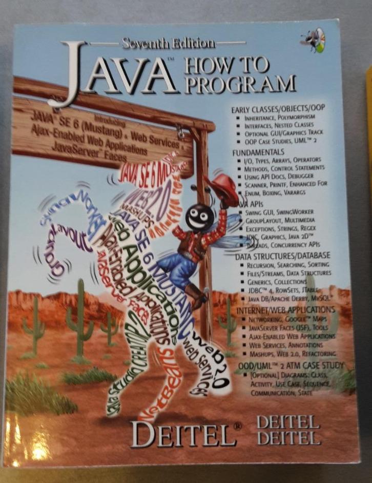 Java - How to program?, Boeken, Informatica en Computer, Gelezen, Programmeertaal of Theorie, Ophalen of Verzenden