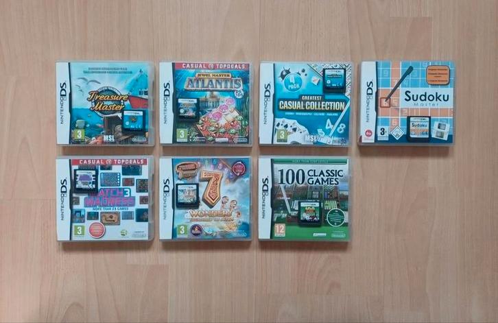 7x Nintendo DS games - puzzel, denk en classic - €3/stuk, Consoles de jeu & Jeux vidéo, Jeux | Nintendo DS, Utilisé, Puzzle et Éducatif