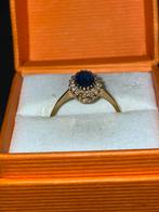 Bague femme or 18k avec 20 petite diamants, Handtassen en Accessoires, Antieke sieraden, Goud, Ring
