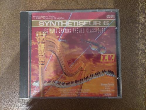 Synthétiseur 6 Les plus grands thèmes classiques, CD & DVD, CD | Instrumental, Utilisé, Enlèvement ou Envoi