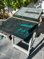 Wolfcraft etabli pliable Master Cut 6165, Ophalen, Gebruikt, 70 tot 120 cm, Bankschroef