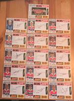 L'équipe complète des cartes de sport 16/16 du KSV Waregem 1, Enlèvement ou Envoi, Comme neuf, Autres types