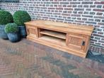 Teak TV meubel GRATIS LEVERING/EINDEJAARSACTIE, 150 tot 200 cm, Teakhout, Ophalen of Verzenden, 25 tot 50 cm