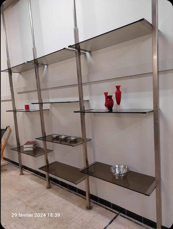 Belgochrome wallunit, Huis en Inrichting, Kasten | Stellingkasten, Zo goed als nieuw, Ophalen