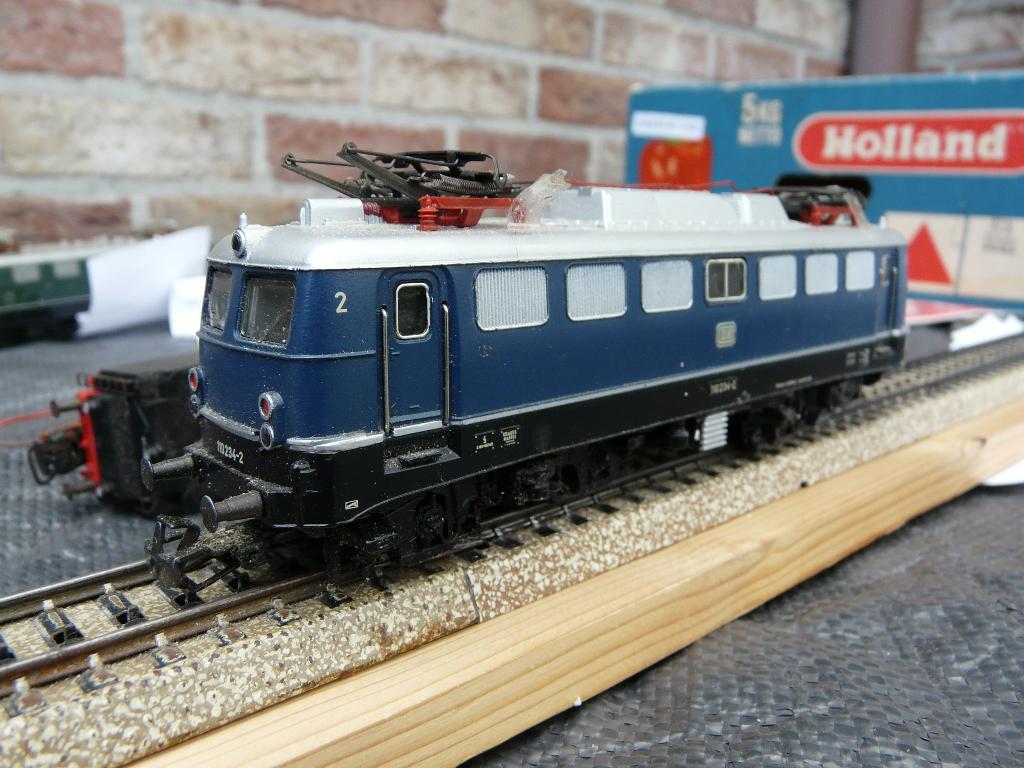 Märklin HO  blauwe metalen E-loc 3039, Hobby en Vrije tijd, Modeltreinen | H0, Gebruikt, Locomotief, Wisselstroom, Märklin, Analoog