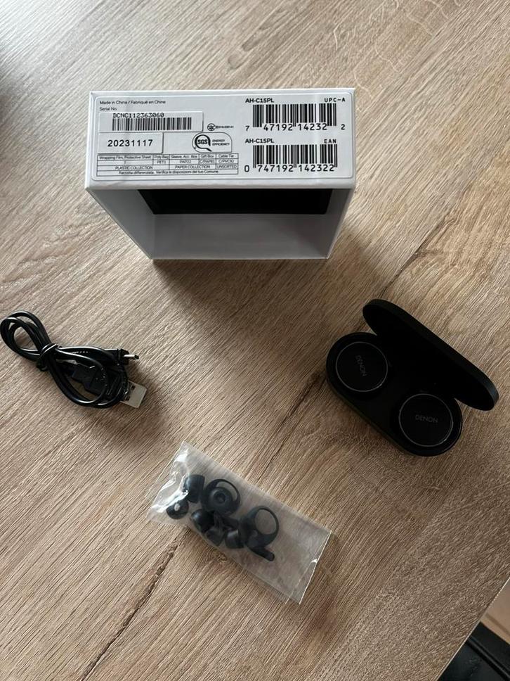 Denon PerL Pro, Audio, Tv en Foto, Hoofdtelefoons, Zo goed als nieuw, Overige merken, Bluetooth, Ophalen of Verzenden
