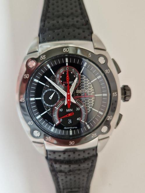 Seiko polshorloge Honda Formule 1, Handtassen en Accessoires, Horloges | Heren, Polshorloge, Seiko, Leer, Ophalen