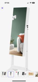 Juwelenkast met spiegel, Huis en Inrichting, Woonaccessoires | Spiegels, Ophalen, Minder dan 50 cm, 100 tot 150 cm, Zo goed als nieuw