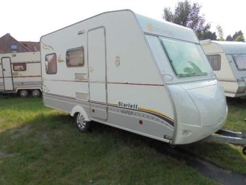 mooie caravan met vast bed,treinzit,vas wc+voortent,buitenli beschikbaar voor biedingen