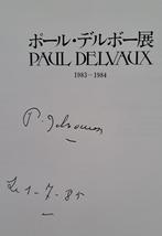 Paul Delvaux, « Livre japonais », signé, daté, + suppléments, Enlèvement ou Envoi