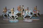 Cherished Teddies beeldjes, carrousel  dieren ,1999, Collections, Ours & Peluches, Enlèvement ou Envoi, Comme neuf, Statue, Cherished Teddies
