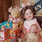 Grote babypop met flirtogen K&R, Antiek en Kunst, Antiek | Speelgoed, Ophalen of Verzenden