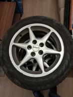 aluminium velgen met banden 205/60 R16 96H, Auto-onderdelen, Banden en Velgen, Ophalen, Gebruikt, 16 inch, Band(en)