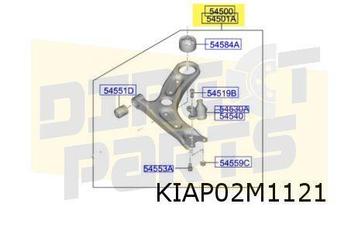 Hyundai i30 4/17-7/20 (HB, Wagon en Fastback) wieldraagarm L beschikbaar voor biedingen