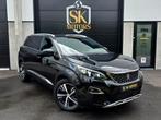 5008 1.6THP 180PK GT-LINE 7 Plaats Leder Carplay 360 LaneA, Auto's, 4 cilinders, Zwart, Leder, 5 zetels